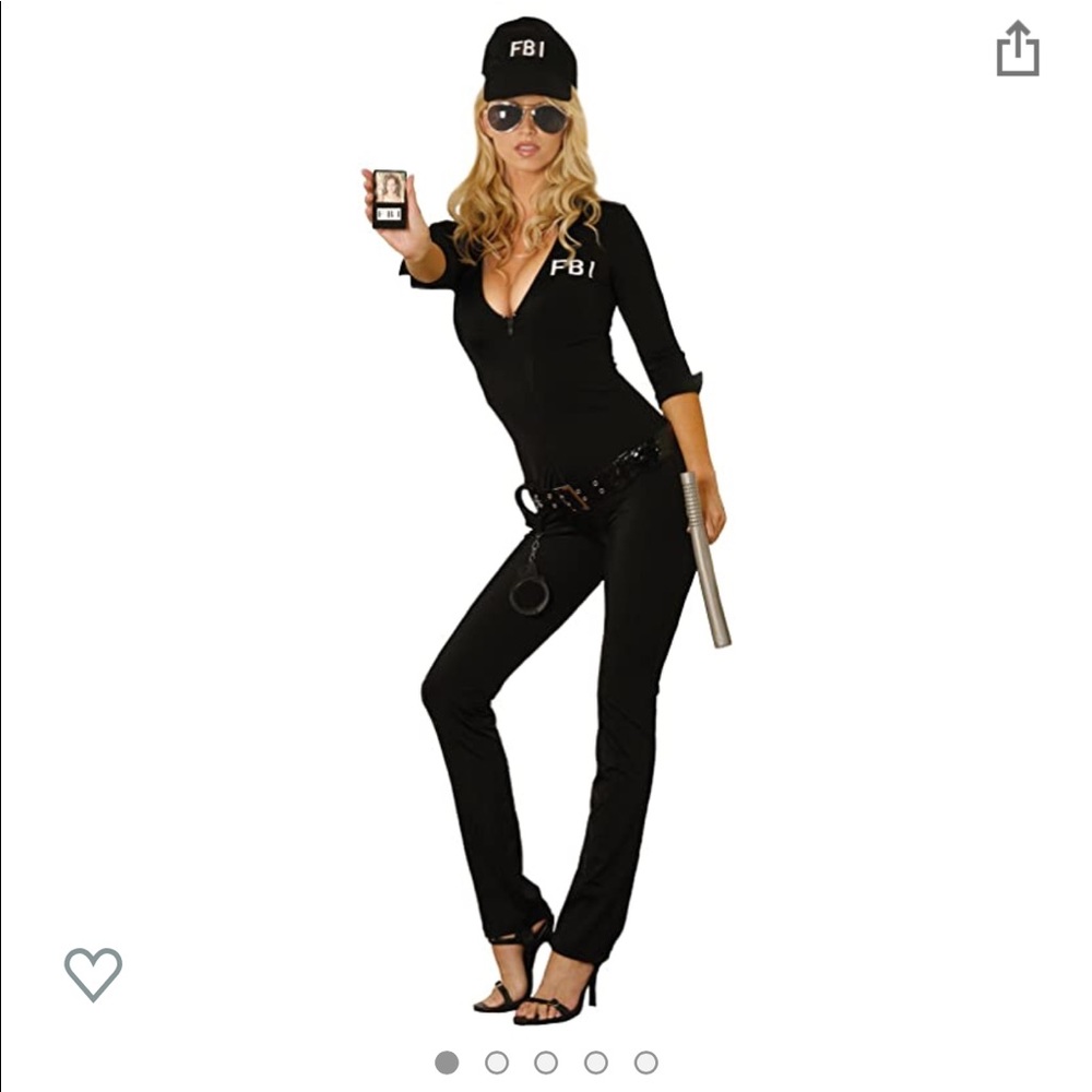 Sexy FBI Agent Halloween Costume (police officer)